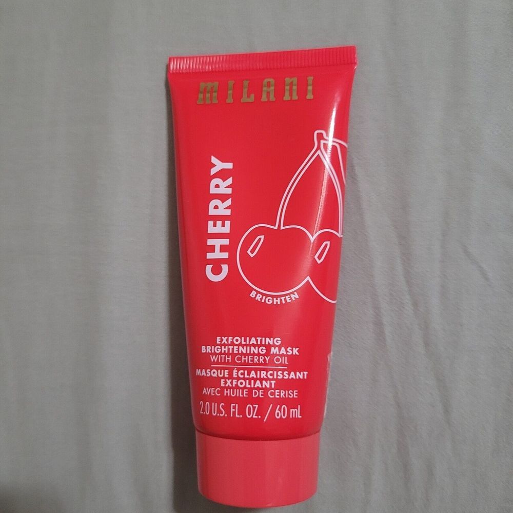 Milani Exfoliating Brightening Mask With Cherry‎ Oil  60ml NEW No Box
